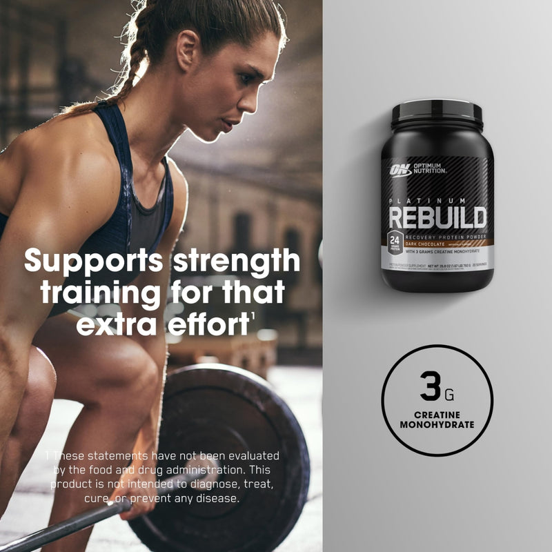 Optimum Nutrition Platinum Rebuild Protein Chocolate 760g