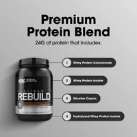Optimum Nutrition Platinum Rebuild Protein Chocolate 760g