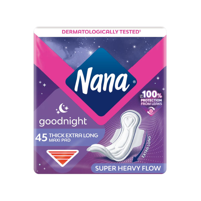 Nana Maxi Night Wings 45 Pads