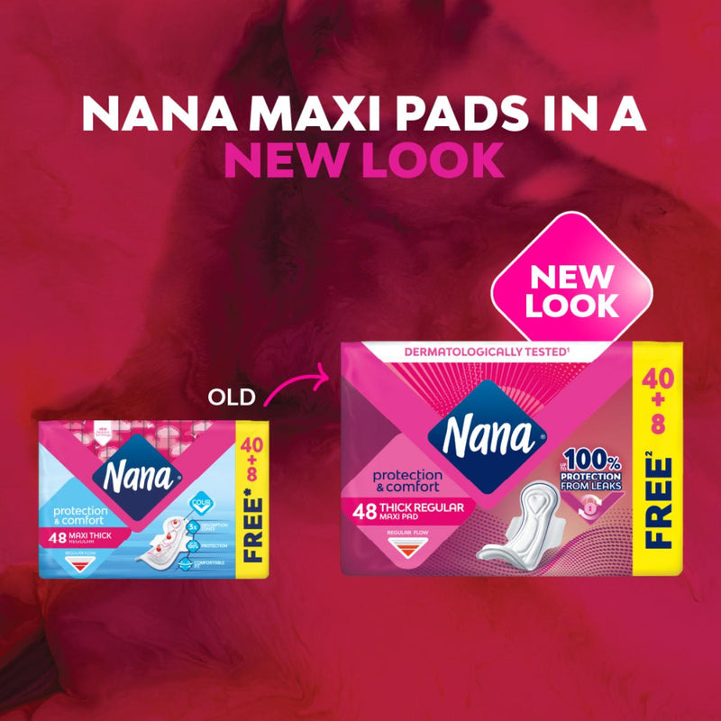 Nana Maxi Normal Wings 48 Pads