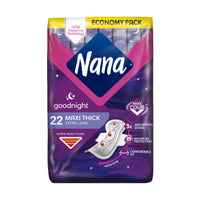 Nana Maxi Night Wings 22 Pads