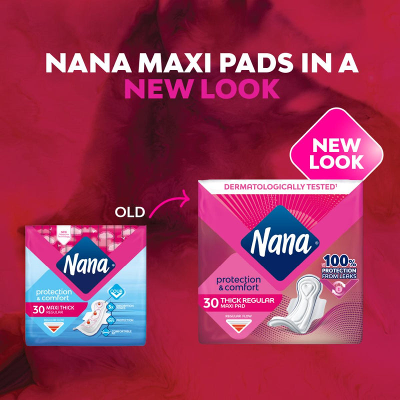 Nana Maxi Normal Wings 30 Pads