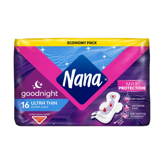 Nana Ultra Night Wings 16 Pads