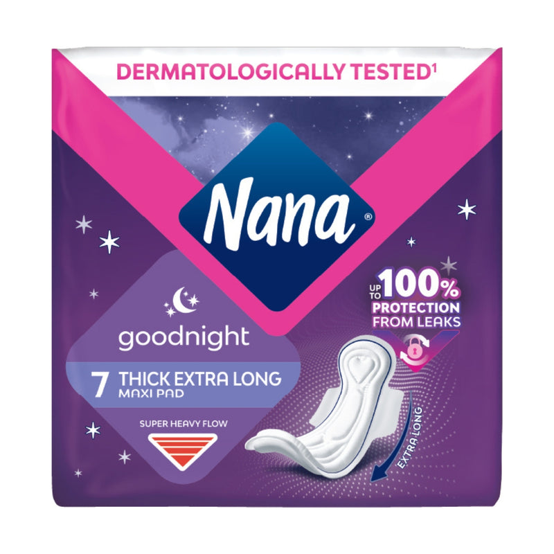 Nana Maxi Goodnight Wings 7 Pads