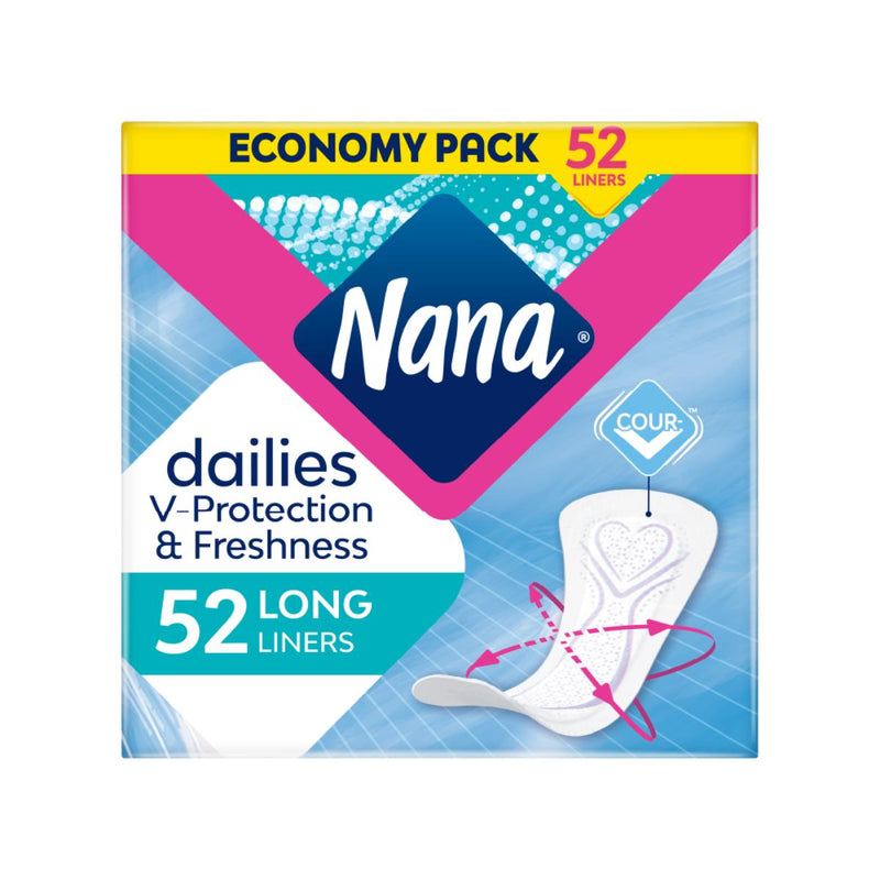 Nana Panty Liners Duo Super 52 Pads