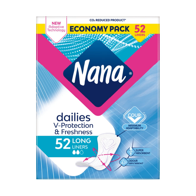 Nana Panty Liners Duo Super 52 Pads