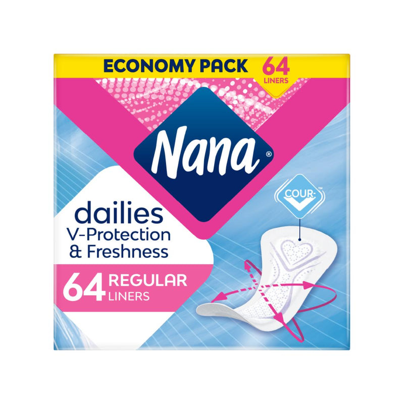 Nana Panty Liners Duo Normal 64 Pads