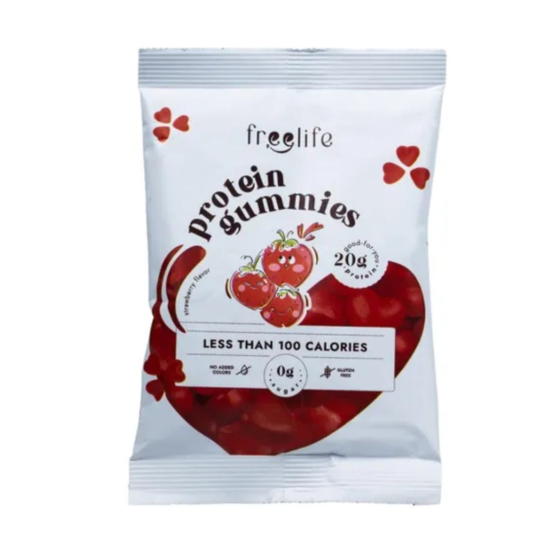 Free Life Protein Gummies Strawberry 32g