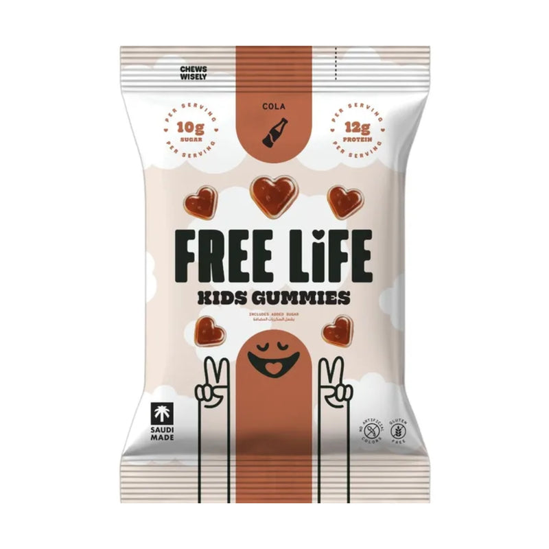 Free Life Kids Gummies Cola 34g