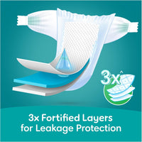 Pampers Diapers Rash Protection Taped Size 6 (13+kg) 10 Pieces