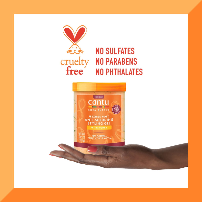 Cantu Shea Butter Anti Shedding Styling Gel 524g