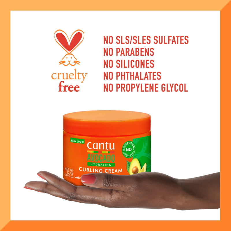 Cantu Shea Butter Avocado Hydrating Curling Cream 340g