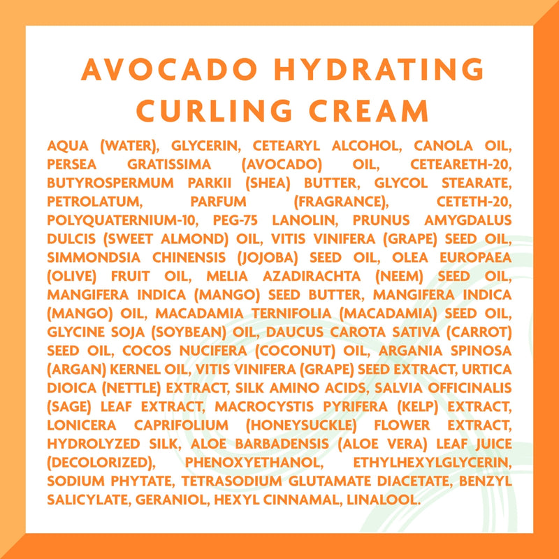 Cantu Shea Butter Avocado Hydrating Curling Cream 340g