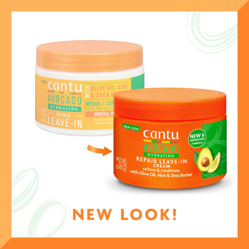 Cantu Shea Butter Avocado Hydrating Repair Leave In Cream 340g