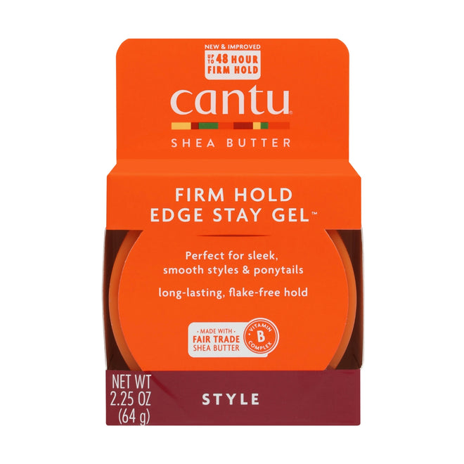 Cantu Shea Butter Extra Hold Edge Stay Gel 64g