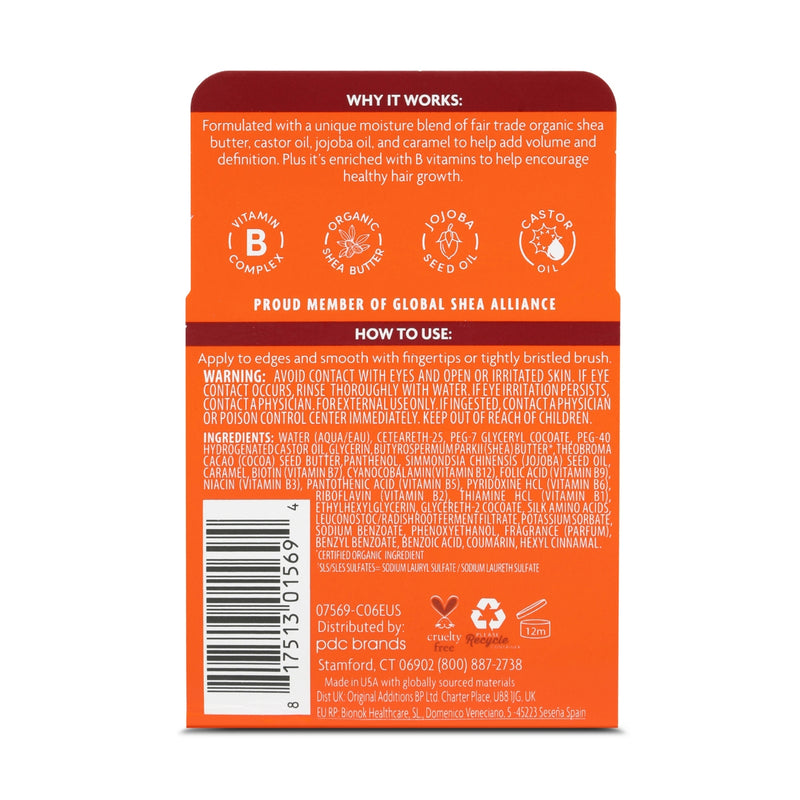 Cantu Shea Butter Extra Hold Edge Stay Gel 64g