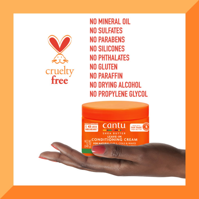 Cantu Shea Butter Leave In Conditioning Cream 340g