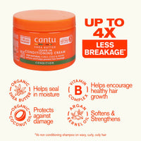 Cantu Shea Butter Leave In Conditioning Cream 340g