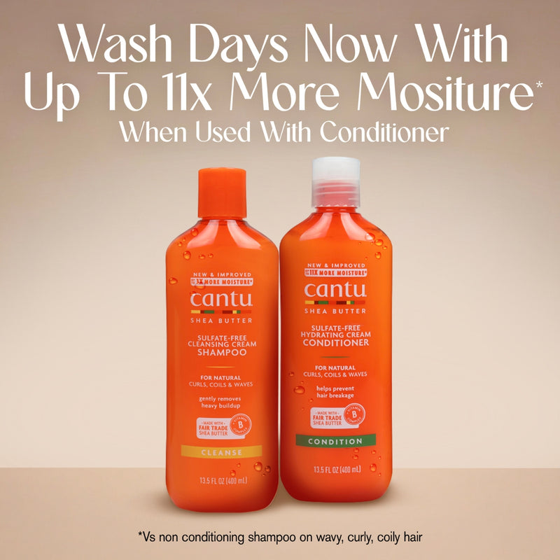 Cantu Shea Butter Sulfate Free Hydrating Cream Conditioner 400ml