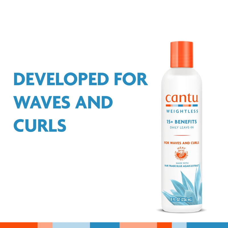 Cantu Shea Butter Weightless Daily Leave In 236ml