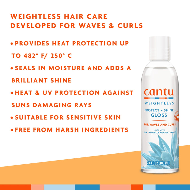 Cantu Shea Butter Weightless Protect + Shine Gloss 100ml