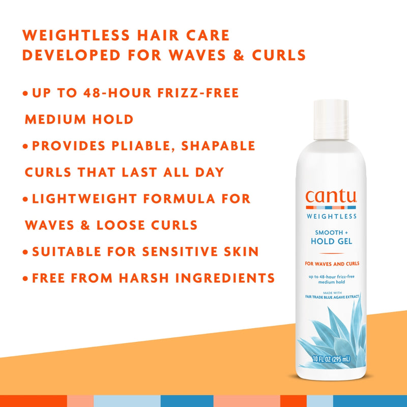 Cantu Shea Butter Weightless Smooth + Hold Gel 295ml