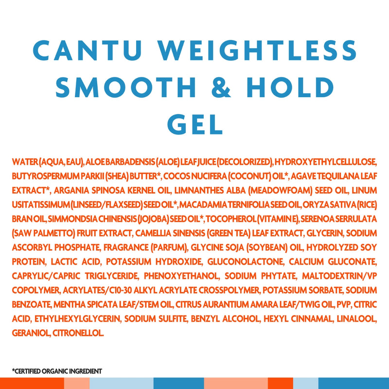 Cantu Shea Butter Weightless Smooth + Hold Gel 295ml