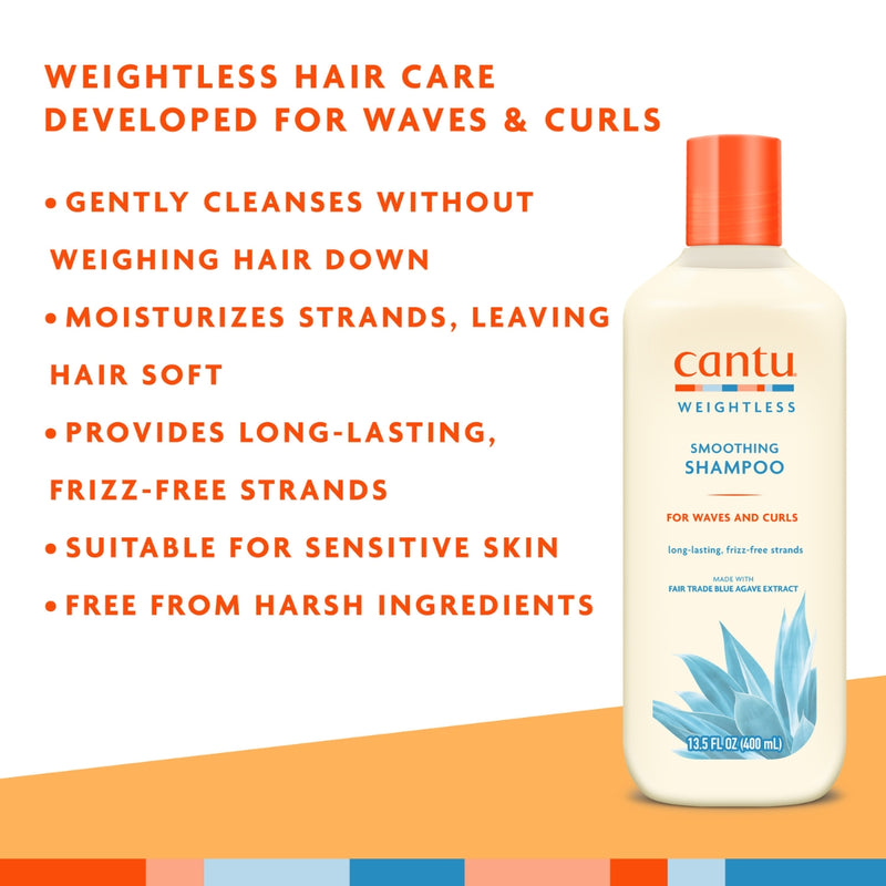 Cantu Shea Butter Weightless Smoothing Shampoo 400ml