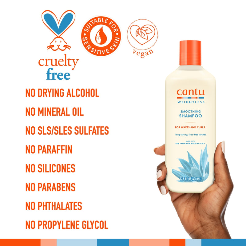 Cantu Shea Butter Weightless Smoothing Shampoo 400ml