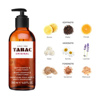 Tabac Original Beard Shampoo & Conditioner 200ml