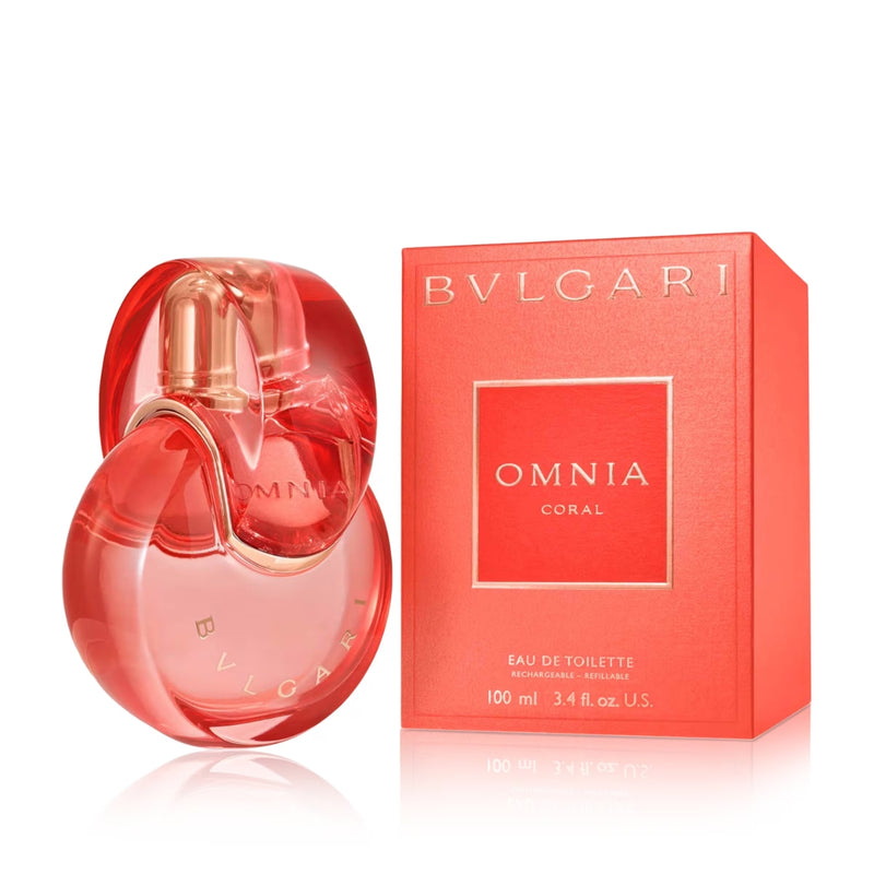 عطر بولغاري أمنية كورال أو دو تواليت 100 مل قابل لإعادة التعبئة