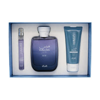 Rasasi Hawas Ice Eau de Parfum 100ml + Eau de Parfum 10ml + All Over Shower Gel 60ml Gift Set