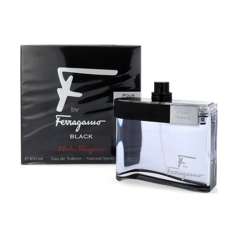 Salvatore Ferragamo F By Ferragamo Black Pour Homme Eau de Toilette 100ml