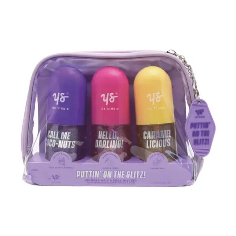 Yes Studio Puttin On The Glitz Shimmer Hair & Body Mist Set
