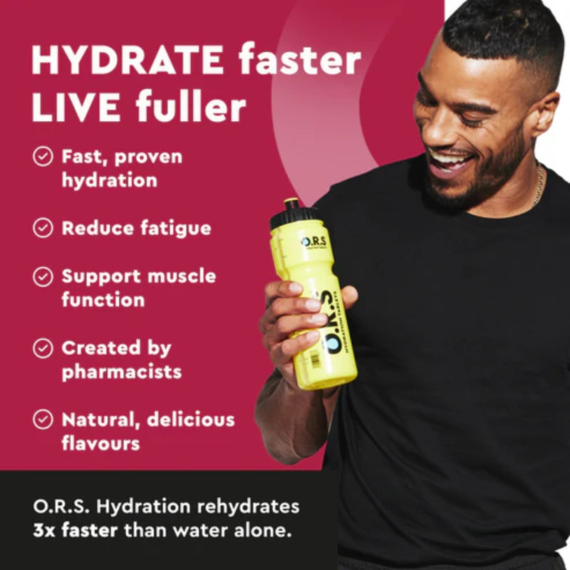 ORS Hydration Sport Mixed Berry 20 Effervescent Tablets