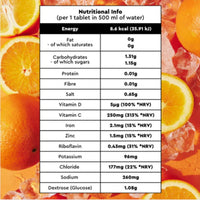 ORS Hydration Immune Orange 20 Effervescent Tablets