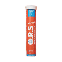 ORS Hydration Immune Orange 20 Effervescent Tablets