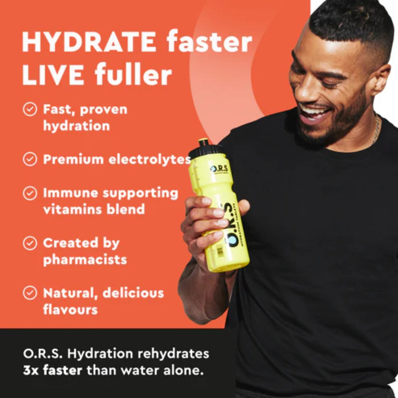 ORS Hydration Immune Orange 20 Effervescent Tablets