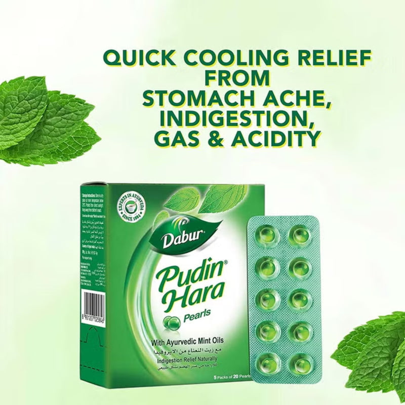 Dabur Pudin Hara Pearls 5 x 20 Pearls