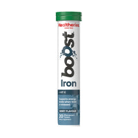 Healtheries Boost Iron + Vit C Berry 20 Effervescent Tablets