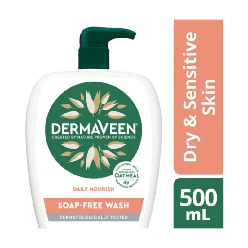 Dermaveen Daily Nourish Soap Free Wash 500ml