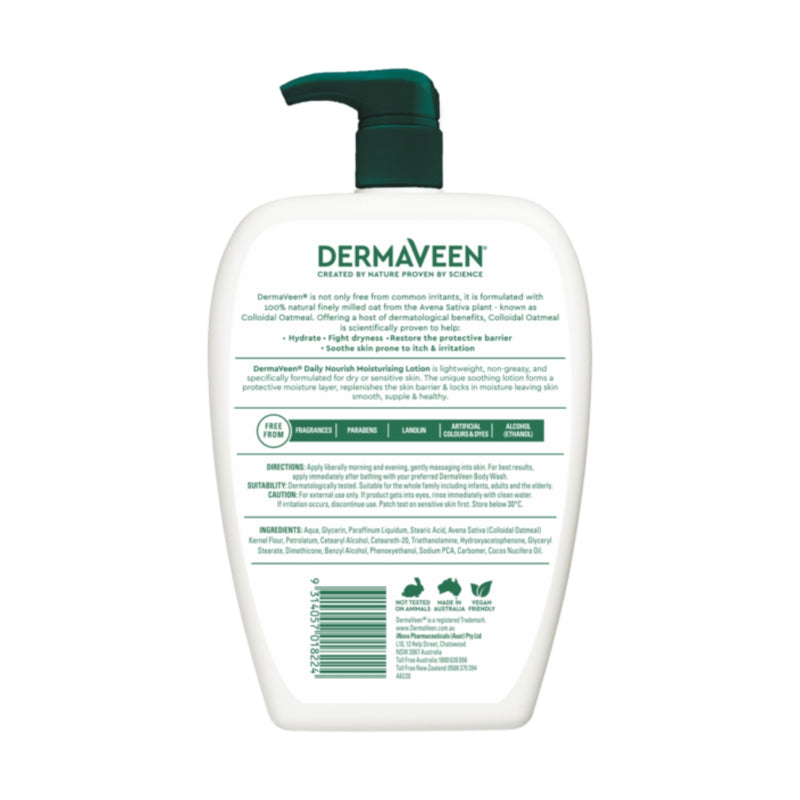 Dermaveen Daily Nourish Moisturising Lotion 1.25L