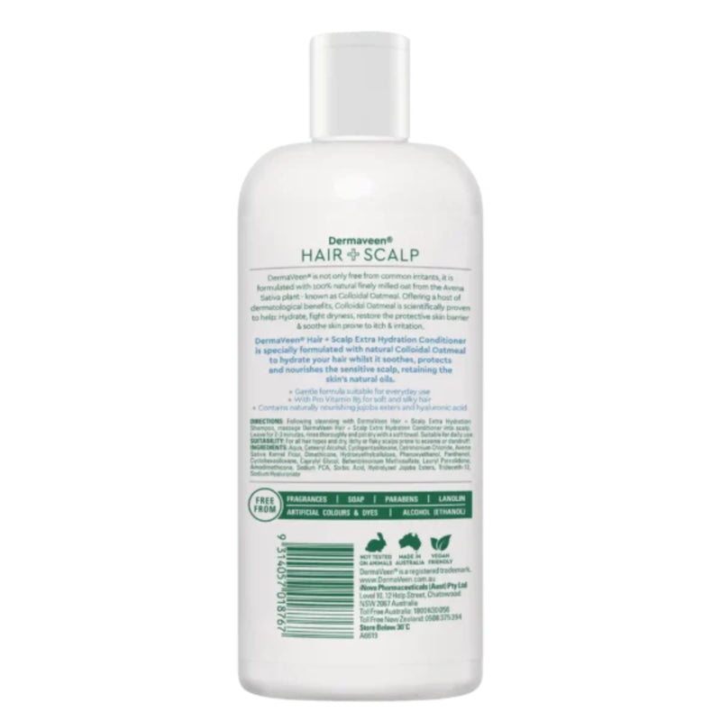 Dermaveen Hair & Scalp Extra Hydration Conditioner 500ml