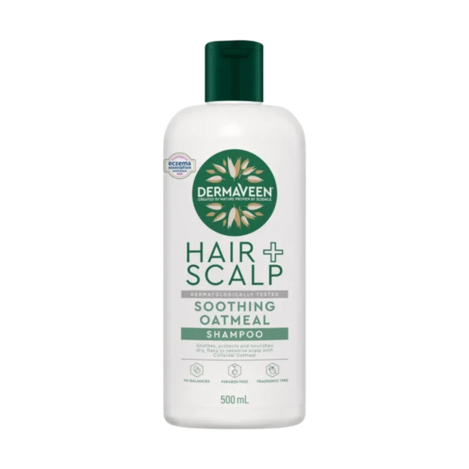 Dermaveen Hair & Scalp Oatmeal Soothing Oatmeal Shampoo 500ml