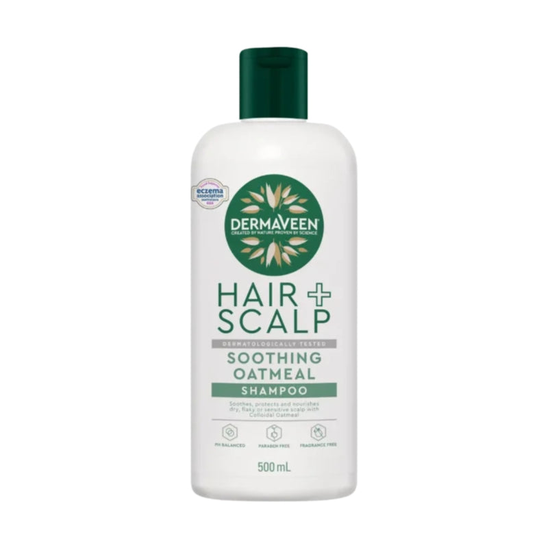 Dermaveen Hair & Scalp Oatmeal Soothing Oatmeal Shampoo 500ml