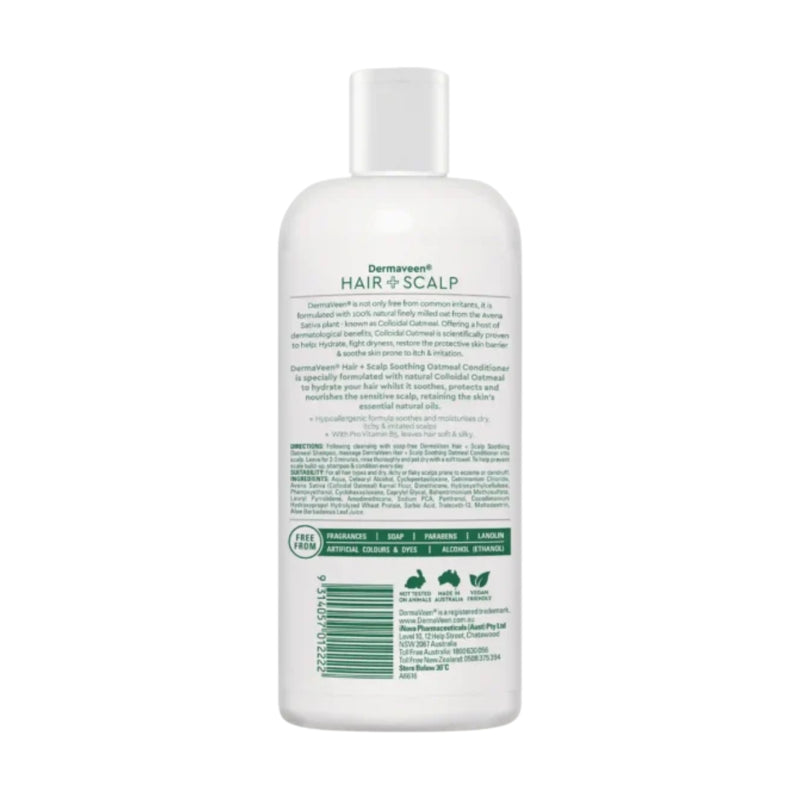 Dermaveen Hair & Scalp Oatmeal Soothing Oatmeal Conditioner 500ml