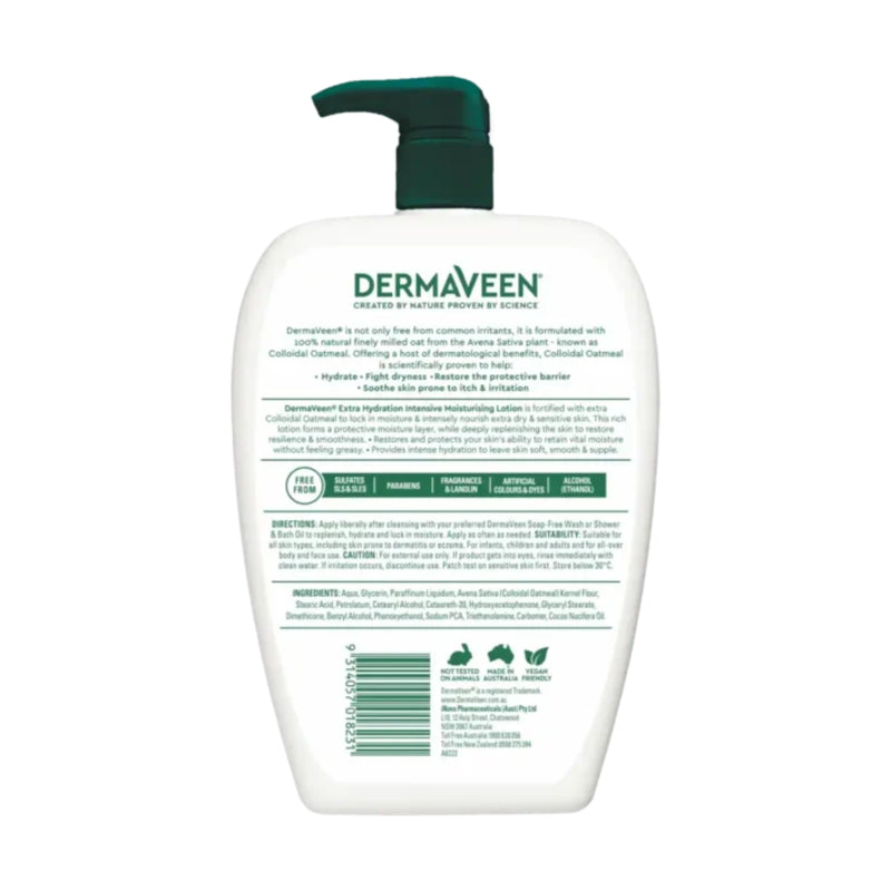 Dermaveen Extra Hydration Intensive Moisturiing Lotion 1.25L