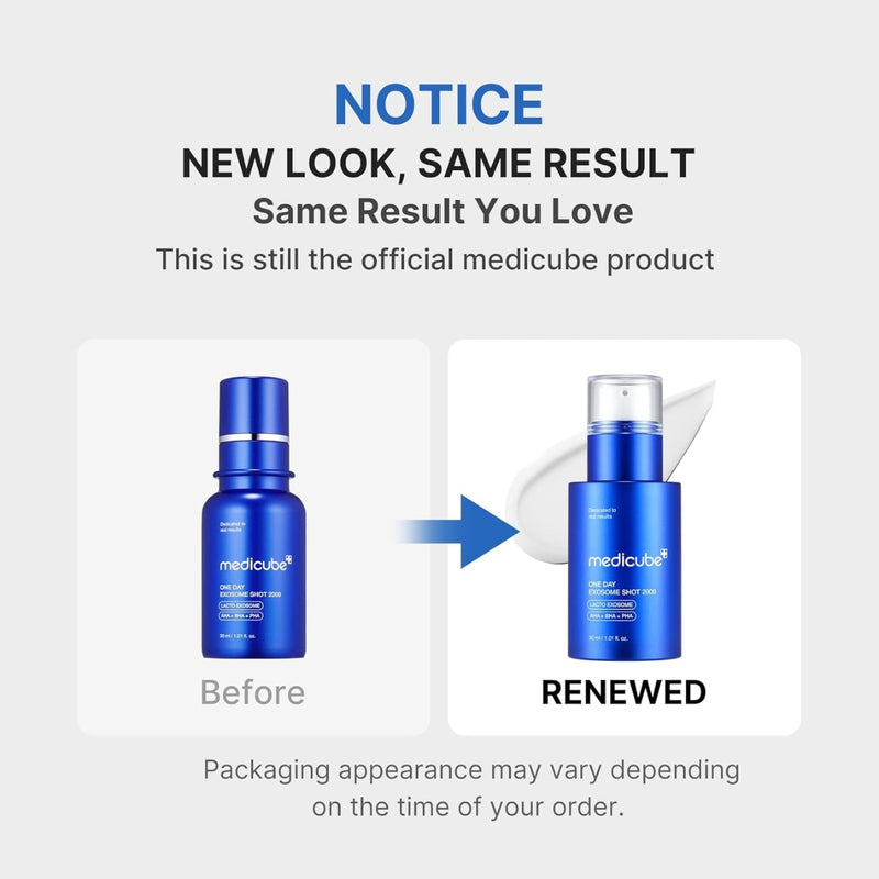 Medicube One Day Exosome Shot 7500 Serum 30ml