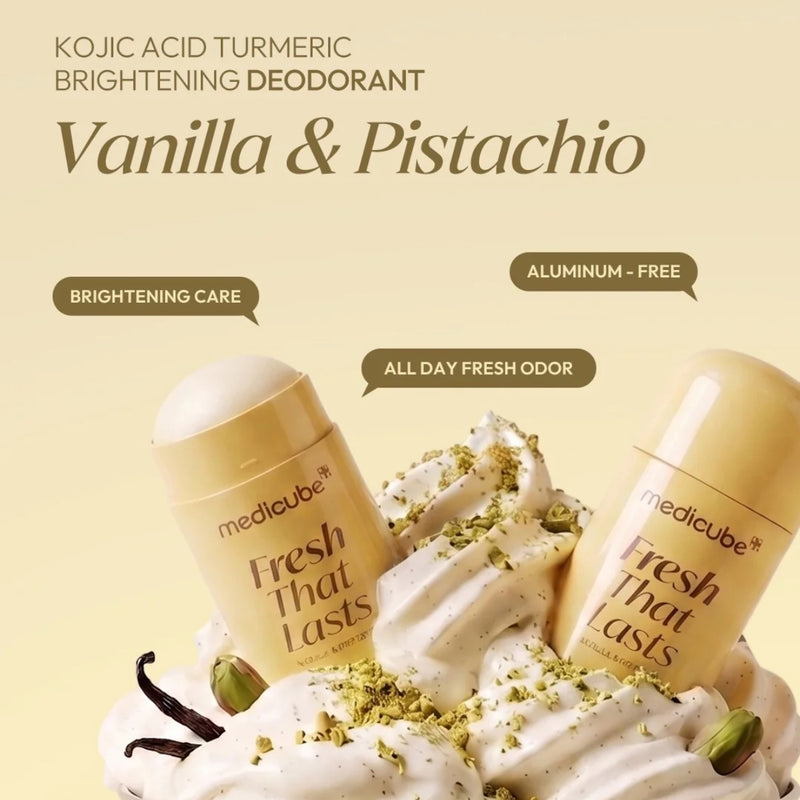 Medicube Fresh That Lasts Deodorant Vanilla & Pistachio 80g