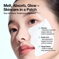 Anua PDRN Collagen Melting Patch For Glass Skin 4 Patches